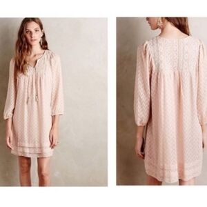 ONE SEPTEMBER  ANWEN PEASANT CASUAL LONG SLEEVE DRESS- S